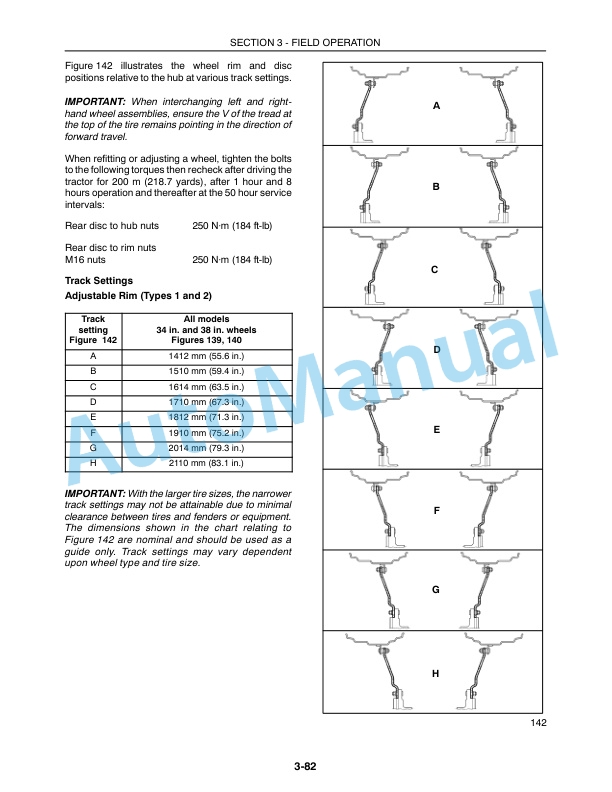 New Holland TS100A, TS115A, TS125A, TS135A Plus and Deluxe Model Operation and Maintenance Manual 82999233-4