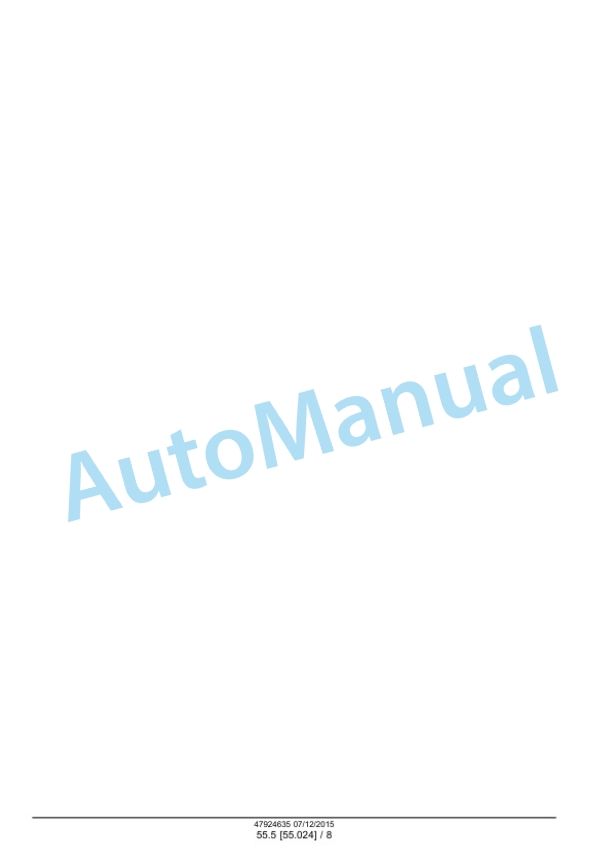 Alternative view of New Holland TS6.110, TS6.110HC, TS6.120, TS6.120HC, TS6.130, T6.140 Tier 4B Final Tractor Service Manual 47955987