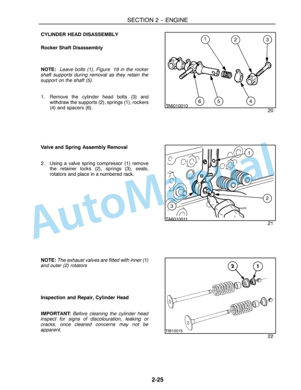 New Holland TS90, TS100, TS110 Repair Manual 86572174-2