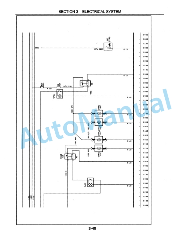 New Holland TS90, TS100, TS110 Repair Manual 86617681-2