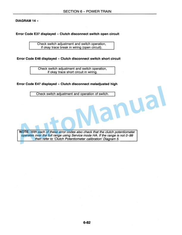 Alternative view of New Holland TS90, TS100, TS110 Repair Manual 86617682