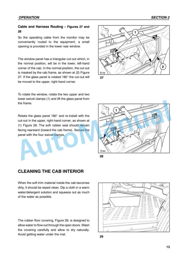 New Holland TS90, TS100, TS110, TS115 Tractor Operation and Maintenance Manual 6045339100-2