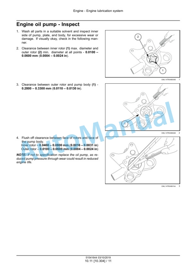 Alternative view of New Holland TT3.35, TT3.40, TT3.45, TT3.50 Tractor Service Manual 51541644
