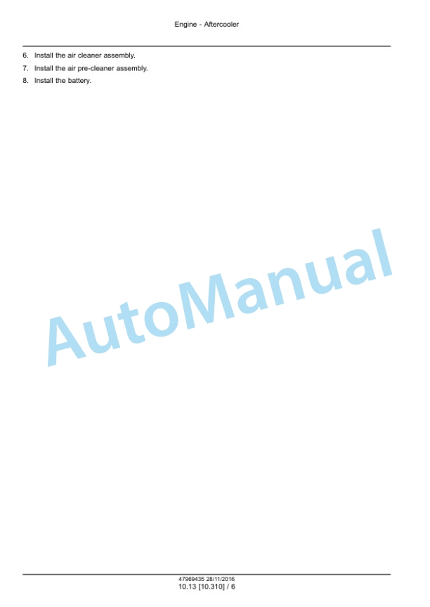 Alternative view of New Holland TT4.55, TT4.75 Tractor Service Manual 47969435
