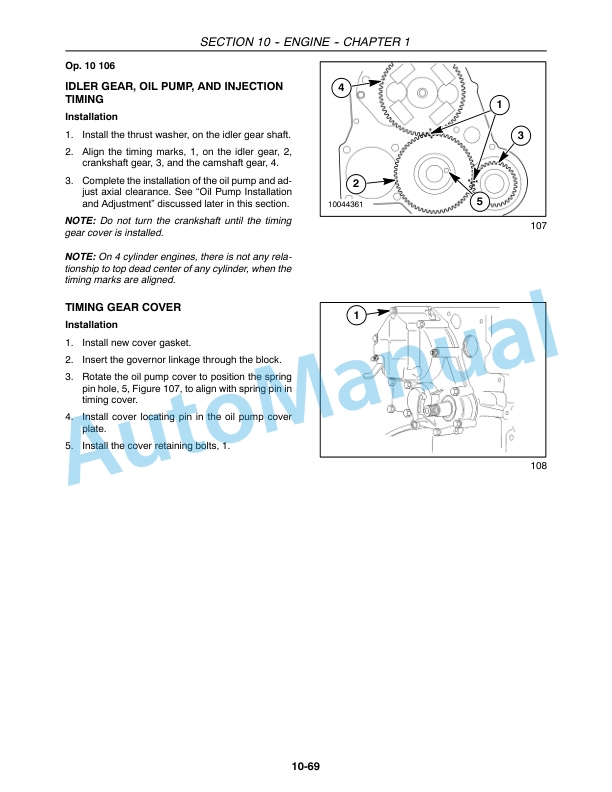 New Holland TT45A, TT50A Tractor Repair Manual 87655298-3