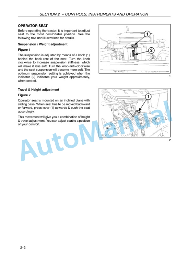 New Holland TT4.75, TT4.65, TT4.55 Tractor Operation and Maintenance Manual 47812450-2
