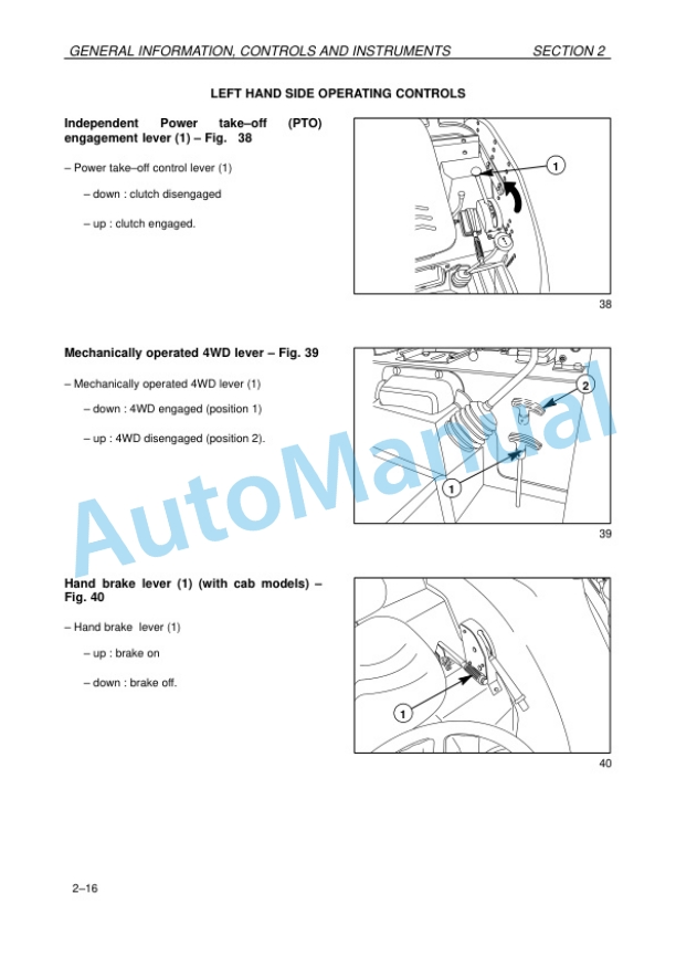 New Holland TT50, TT55, TT65, TT75, TT50B, TT55B, TT65B, TT75B Tractor Operation and Maintenance Manual 84190506-2