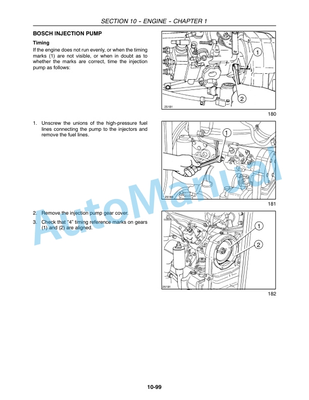 New Holland TT55, TT75 Tractor Repair Manual 87042098-4