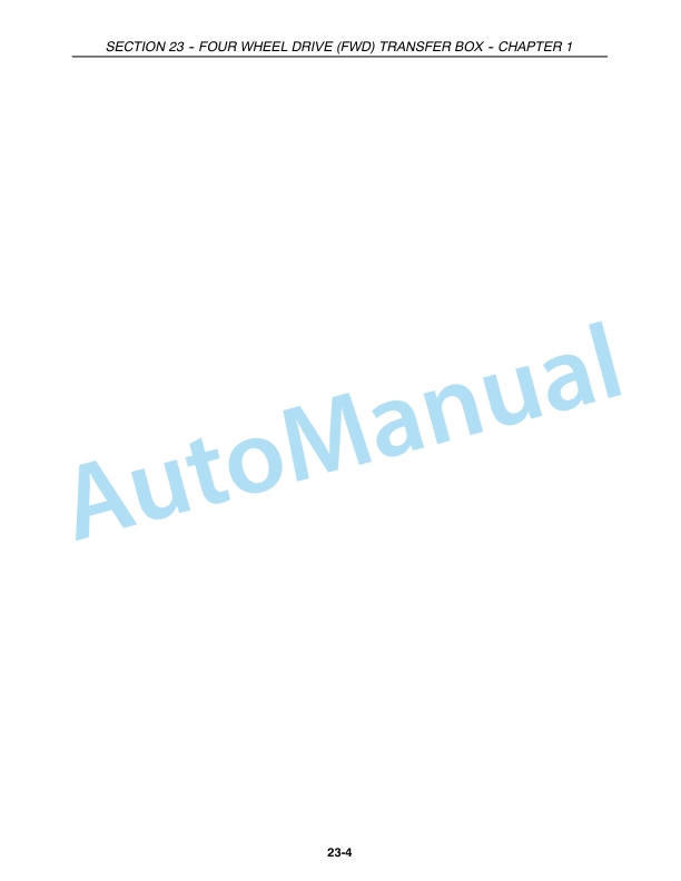 New Holland TT55, TT75 Tractor Repair Manual 87042098-5