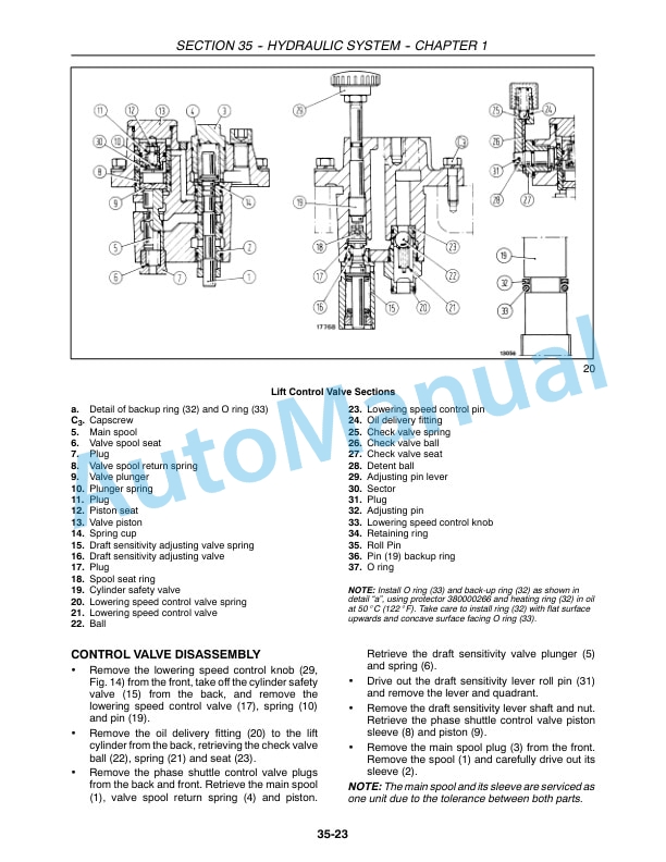 New Holland TT55, TT75 Tractor Repair Manual 87042099-2