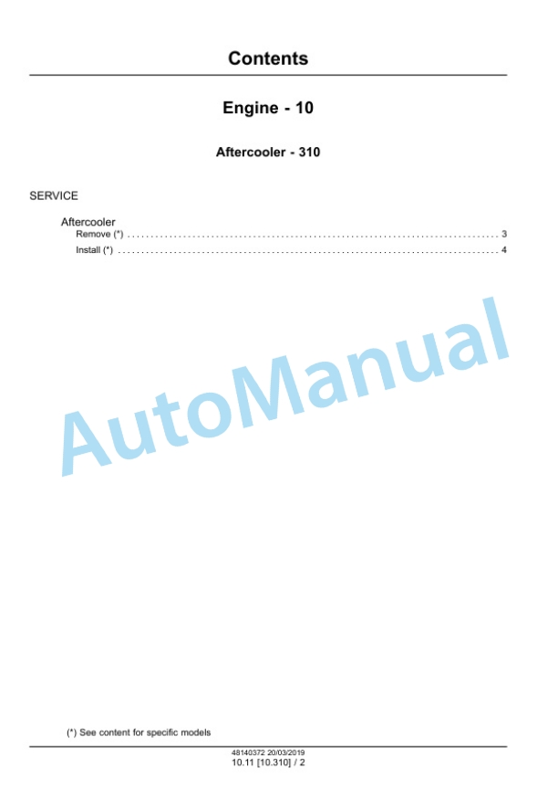 Alternative view of New Holland TT55F, TT65F, TT75F, TT55, TT65, TT75 Tractor Service Manual 48140372