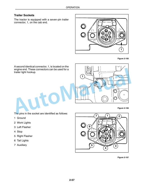New Holland TV140 Tractor Operation and Maintenance Manual 86562957-3