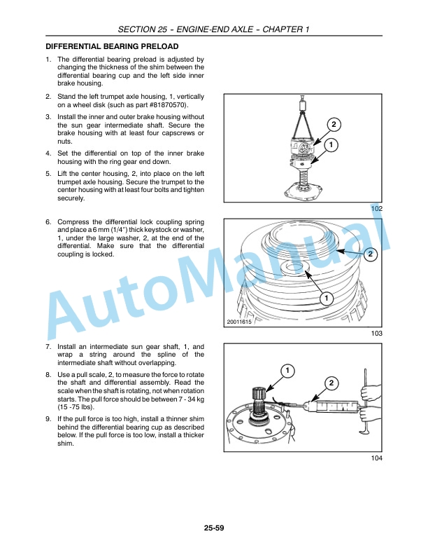 New Holland TV140 Tractor Repair Manual 86705317-4