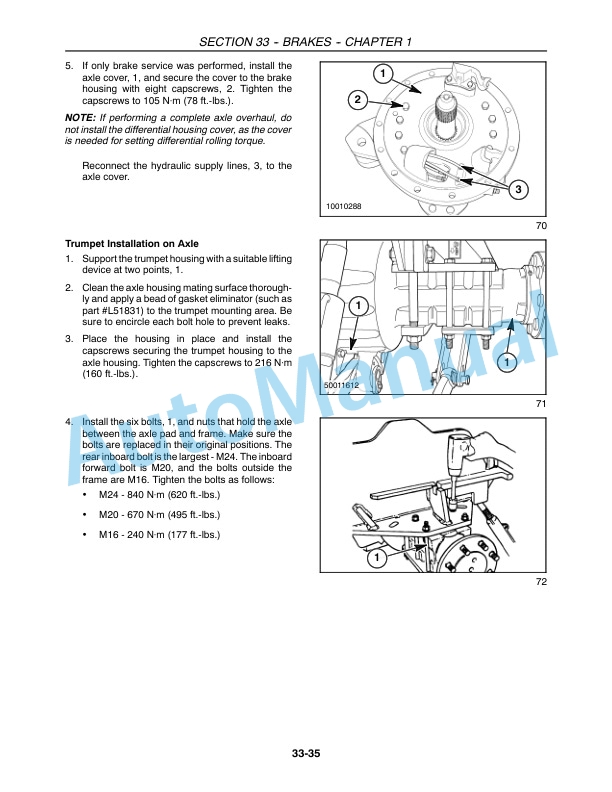 New Holland TV140 Tractor Repair Manual 86705318-5