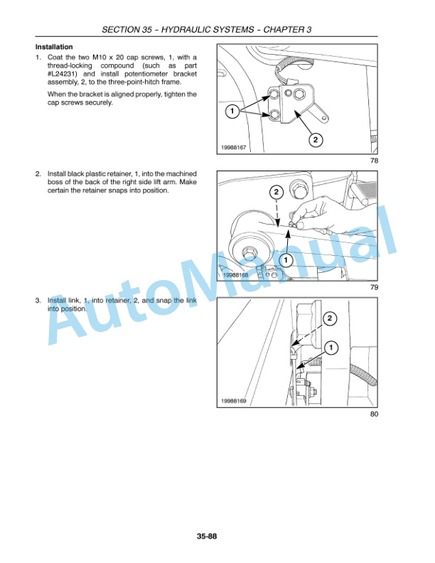New Holland TV140 Tractor Repair Manual 86705320-5