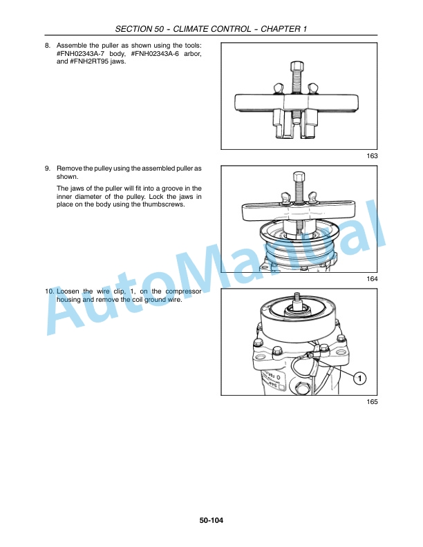 New Holland TV140 Tractor Repair Manual 86705321-5