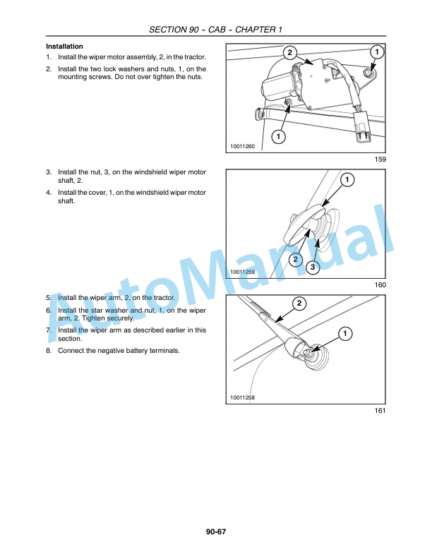 New Holland TV140 Tractor Repair Manual 86705324-3