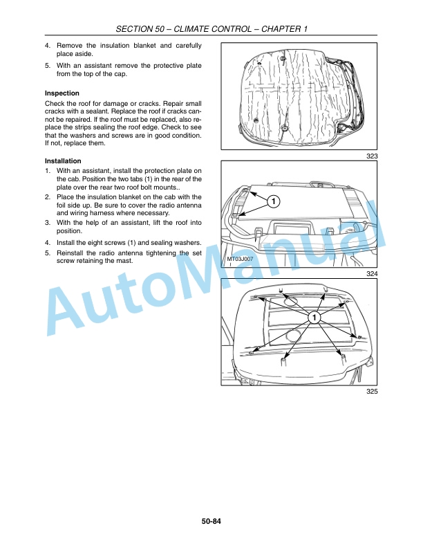 New Holland TV145 Tractor Repair Manual 87038780-2