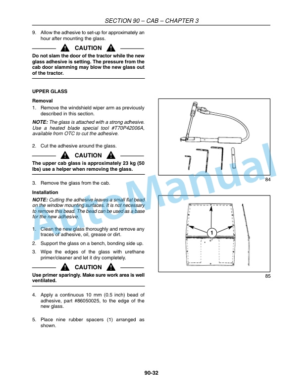 New Holland TV145 Tractor Repair Manual 87038781-4
