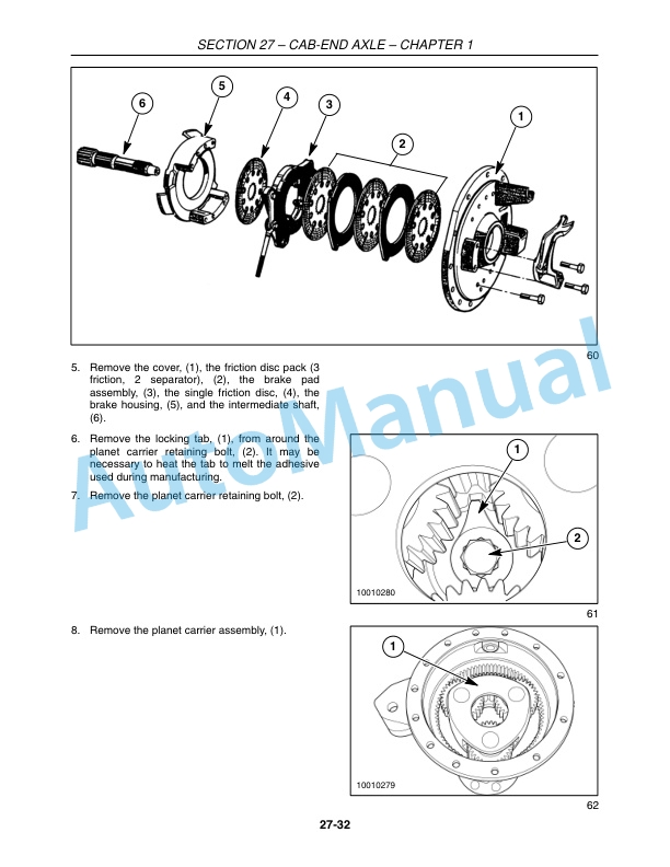 New Holland TV145 Tractor Repair Manual 87049449-5