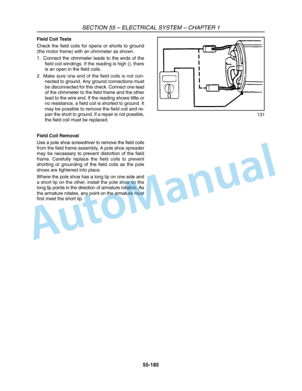 New Holland TV6070 Tractor Repair Manual 84127314-3