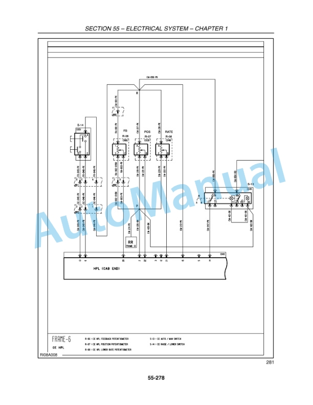 New Holland TV6070 Tractor Repair Manual 84127314-4