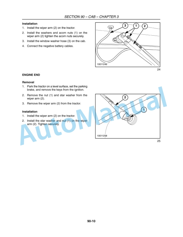 New Holland TV6070 Tractor Repair Manual 84127314-5