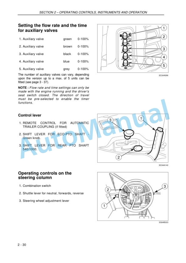 Alternative view of New Holland TVT135, TVT145, TVT155, TVT170, TVT190 Tractor Operation and Maintenance Manual 6036945100