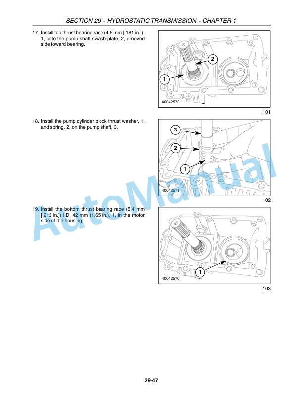 New Holland TZ18DA, TZ22DA, TZ24DA, TZ25DA Tractor Repair Manual 87350102-2