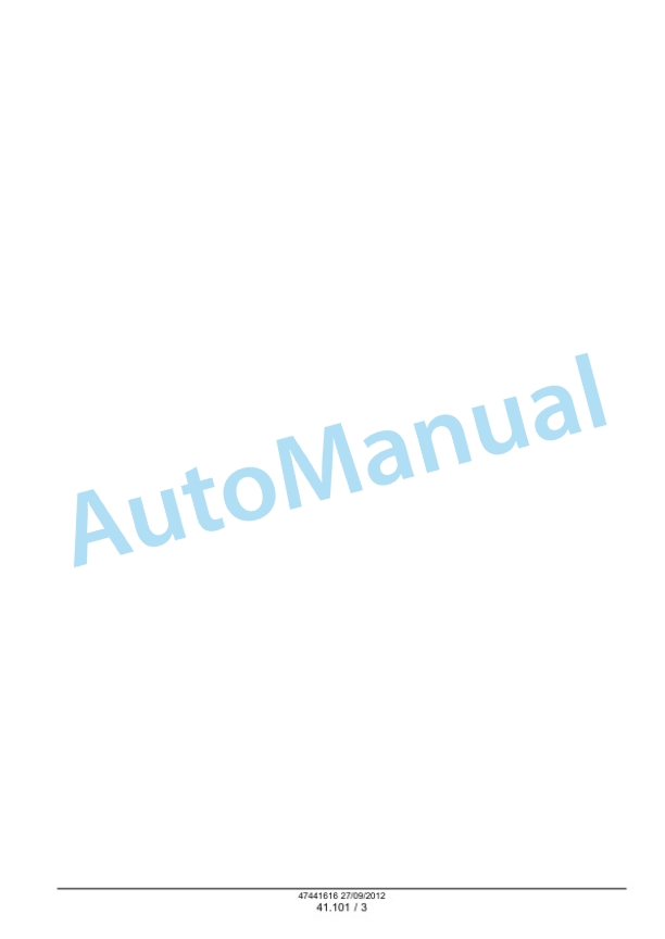 New Holland U80C Hydraulic System Service Manual 47447774-5