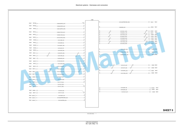 New Holland U80C Tier 4B Final Tractor Loader Service Manual 47881792-5