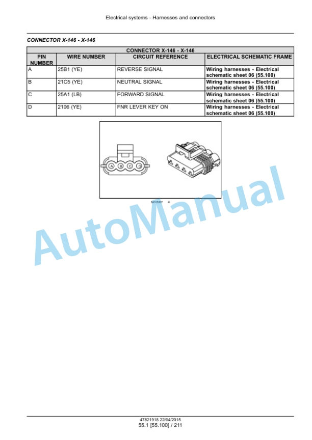 New Holland U80C Tier 4B Final Tractor Loader Service Manual 47881793-3