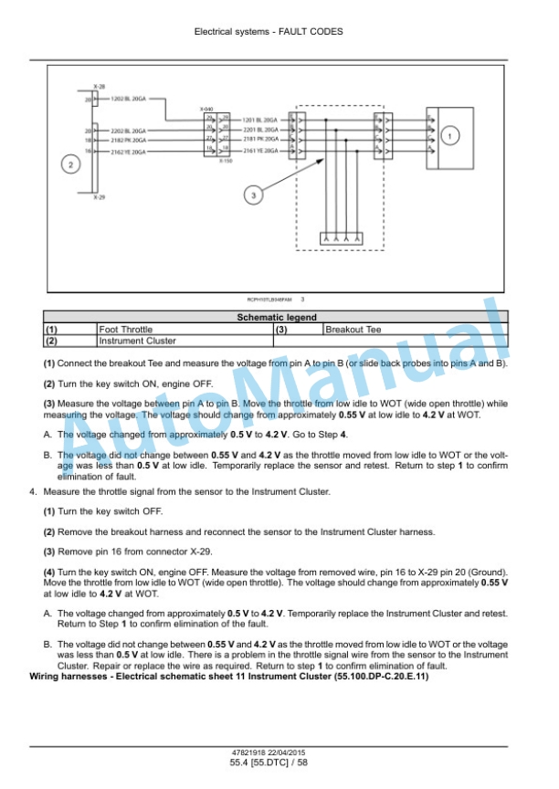New Holland U80C Tier 4B Final Tractor Loader Service Manual 47881794-2
