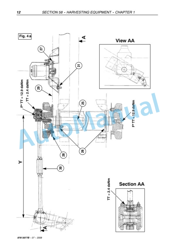 New Holland VM3080, VL5060, VL5070, VL5080 Repair Manual 87613077B-5