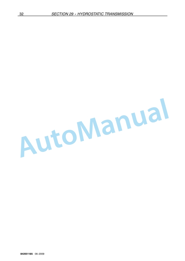 Alternative view of New Holland VN2080 Grape Harvester Service Manual 84205118A
