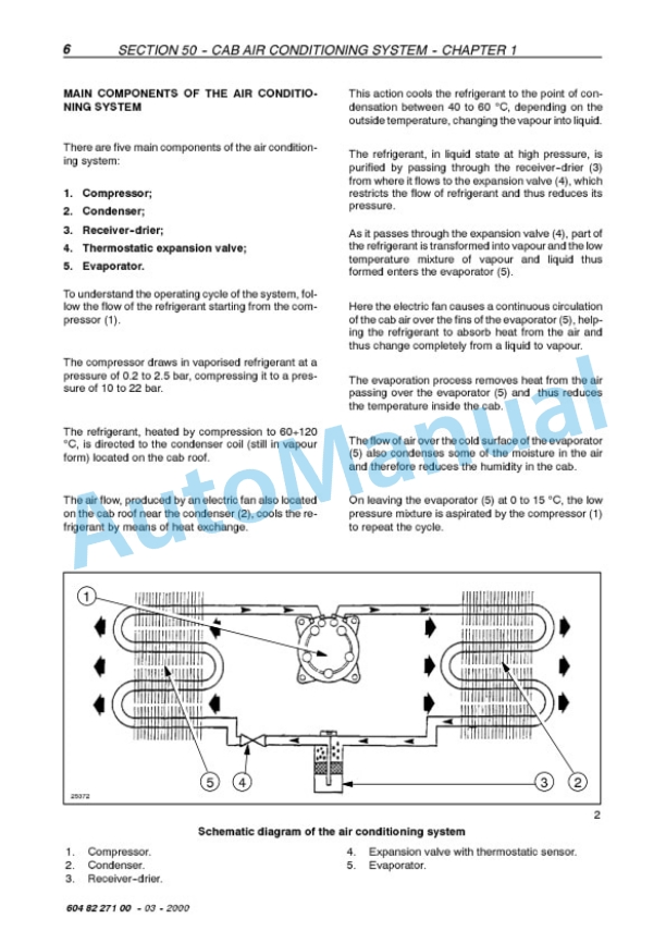 New Holland VN260, VN240 Grape Harvester Service Manual 6048227100-3