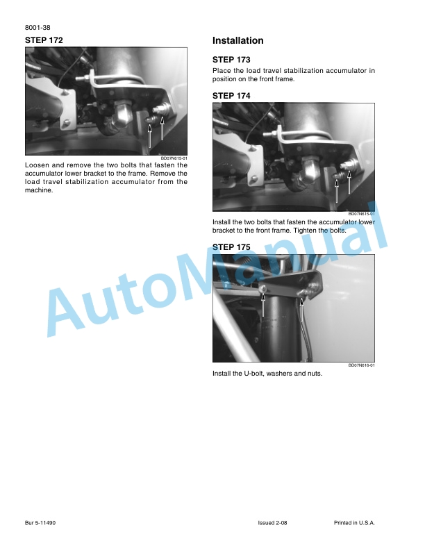 New Holland W110B Tier 3 Wheel Loader Service Manual 84249879-5