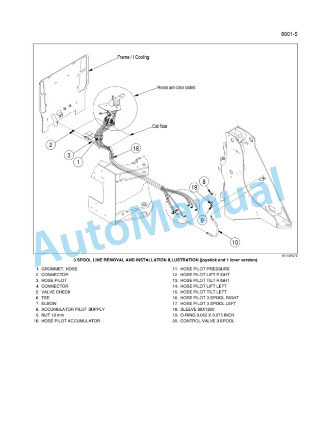 New Holland W110C Tier 4 Wheel Loader Service Manual 84581910B-5