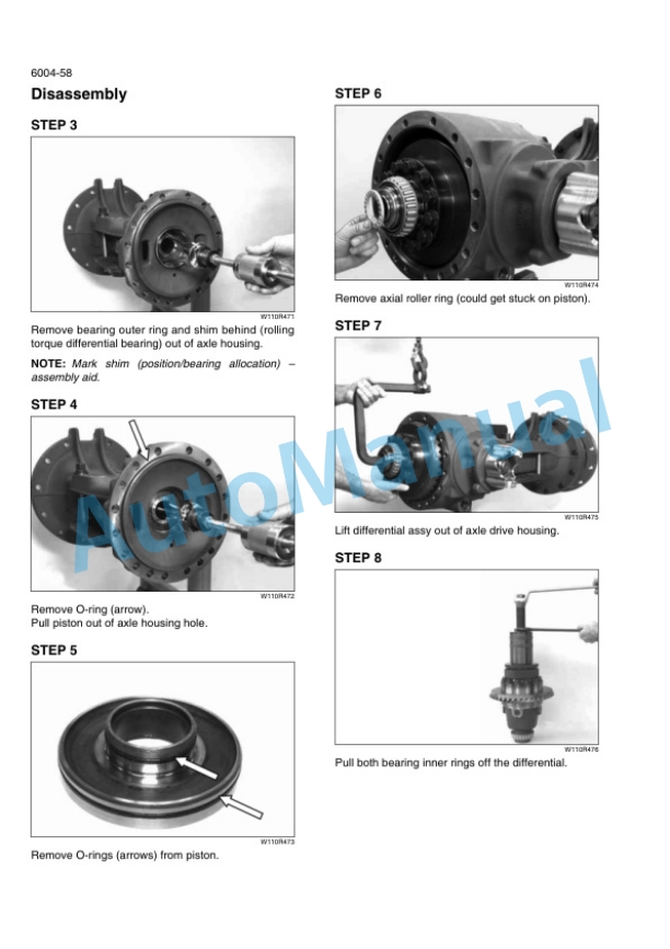 New Holland W110C Tier II Wheel Loader Service Manual 47476332-4