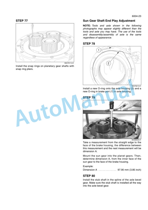 New Holland W130C Wheel Loader Repair Manual 47417753A-4