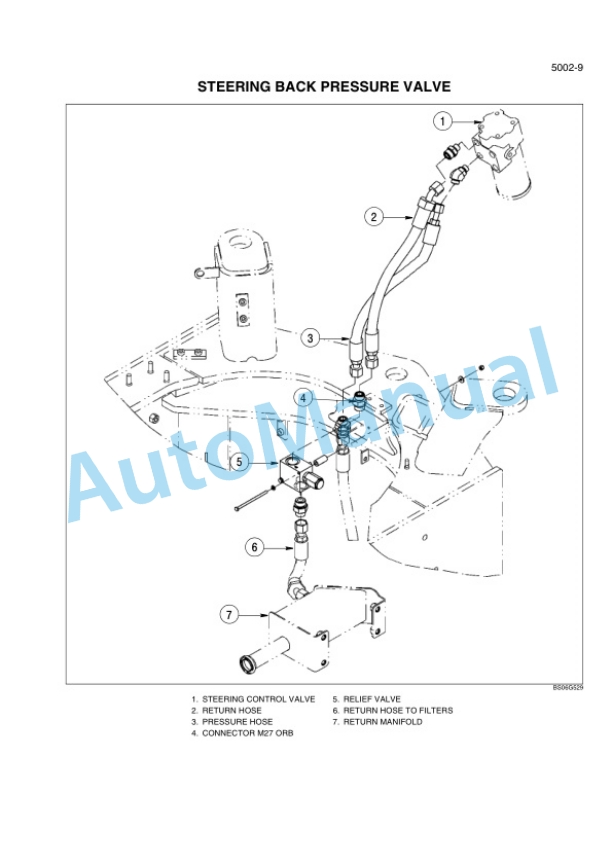 New Holland W170B Wheel Loader Workshop Manual 87614924-3
