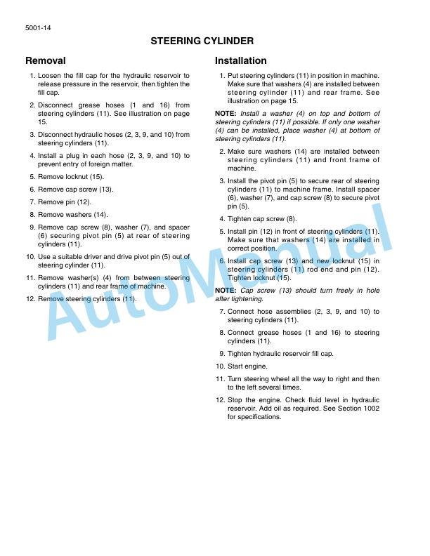 New Holland W190C Tier 2 Wheel Loader Service Manual 84525132-3