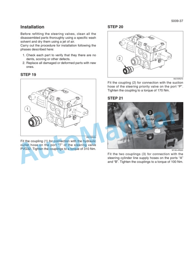 New Holland W270C, W300C Tier 4 Wheel Loader Service Manual 84547255B-3