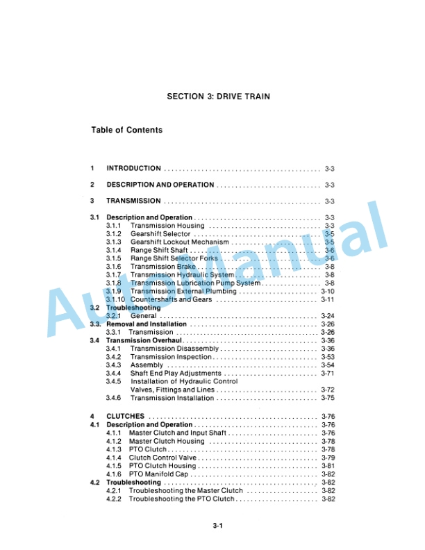 Alternative view of Versatile 500 Tractor Service Manual 40050010
