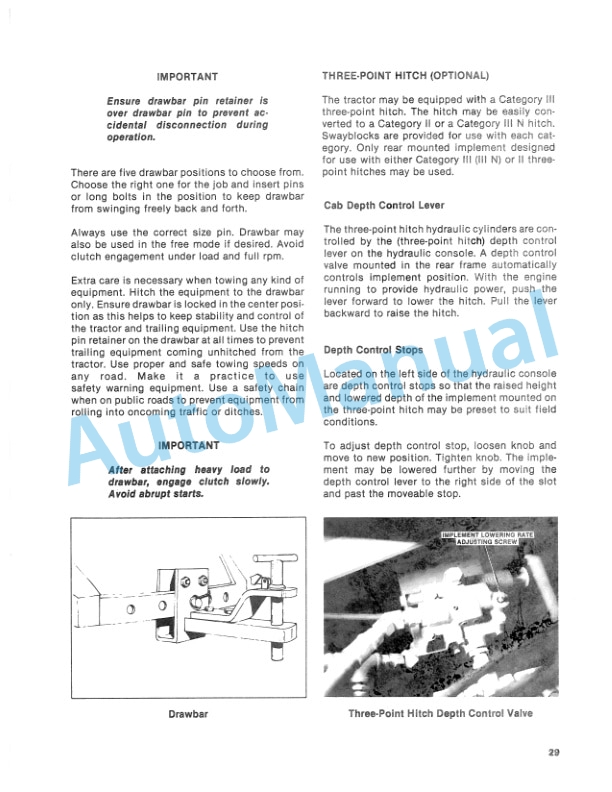 Versatile 555 Tractor Operation and Maintenance Manual 42055501-3