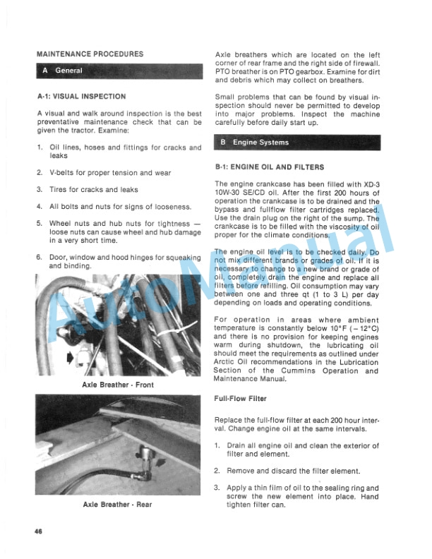 Versatile 555 Tractor Operation and Maintenance Manual 42055501-4