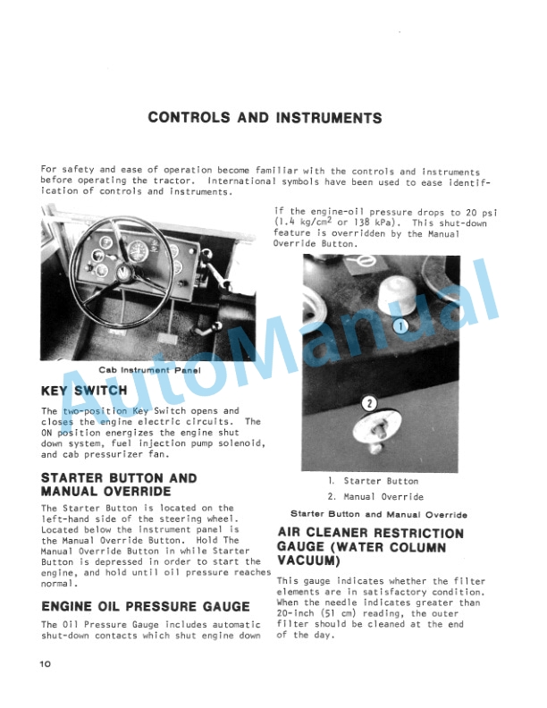 Alternative view of Versatile 750, 800 Series 2 Tractor Operation and Maintenance Manual 42075020