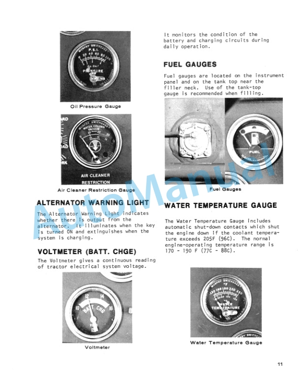 Alternative view of Versatile 825 Series 2 Tractor Operation and Maintenance Manual 42075020