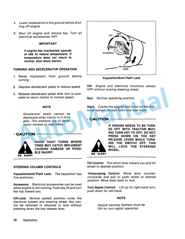 Versatile 835, 855, 875, 895 Tractor Operation and Maintenance Manual 42083542-2