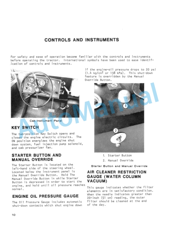 Alternative view of Versatile 900 Series 2 Tractor Operation and Maintenance Manual 42090003
